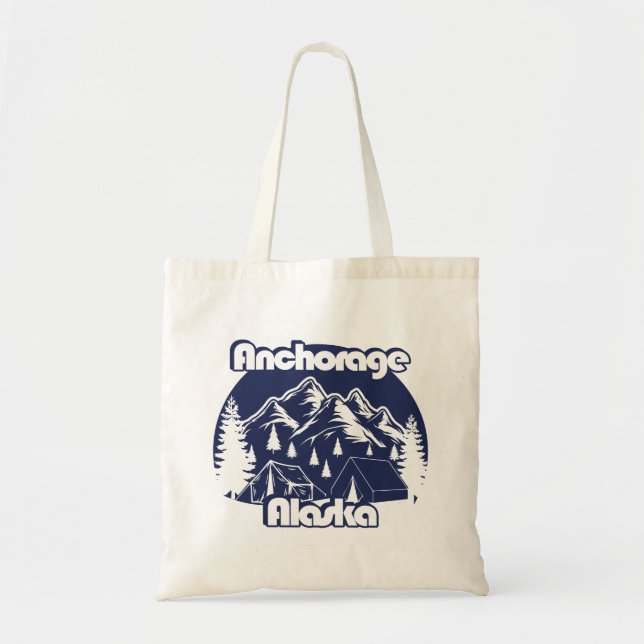 Anchorage Alaska Tote Bag (Front)