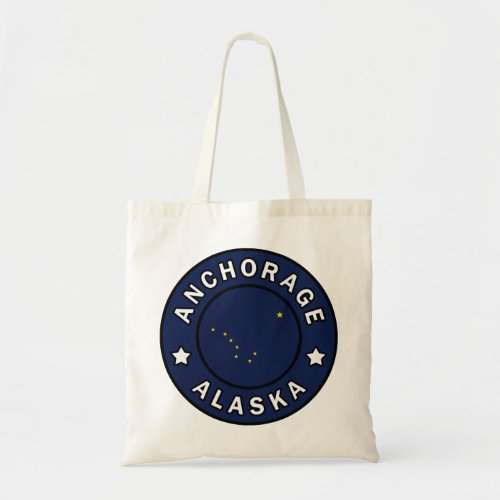 Anchorage Alaska Tote Bag
