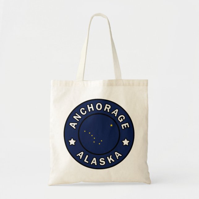 Anchorage Alaska Tote Bag (Front)
