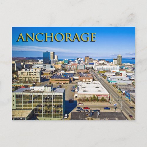 Anchorage Alaska USA Postcard