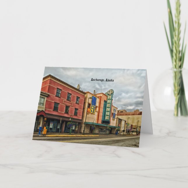 Anchorage Cityscape Card (Front)