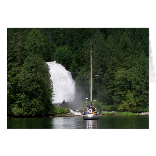 Anchored at Chatterbox Falls Card