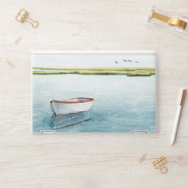 Anchored Bay I HP Laptop Skin (Desk)