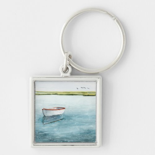 Anchored Bay I Keychain