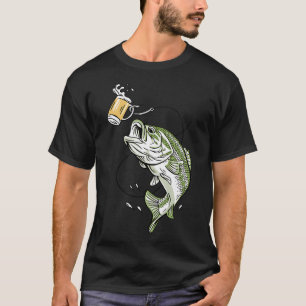 Anchored by fin - Redfish tail T-Shirt