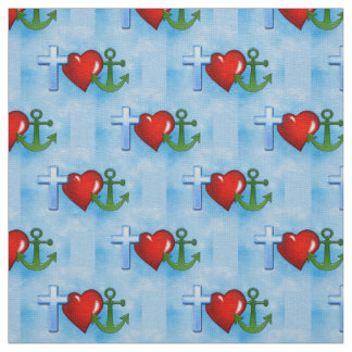 anchored by jesus fabric