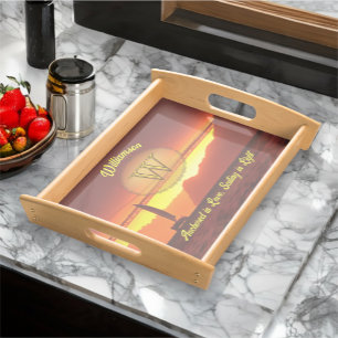 Anchored in Love San Francisco 1124 Serving Tray