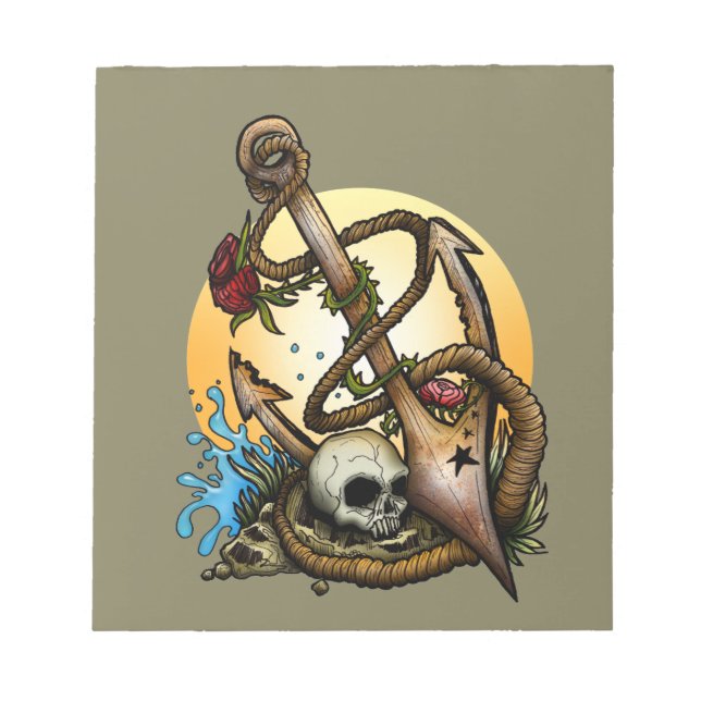 Anchored Notepad (Front)