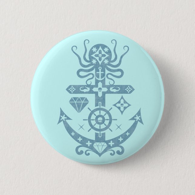 Anchored Pinback Button (Front)