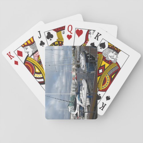 Anchored Playing Cards