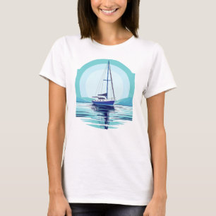 Anchored Sailboat T-Shirt