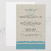 Anchored with Love Beach Itinerary (Front/Back)