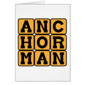 Anchorman, TV Personality (Front)