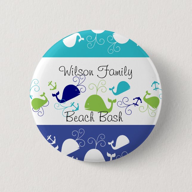 Anchors-a-Whale Button (Front)