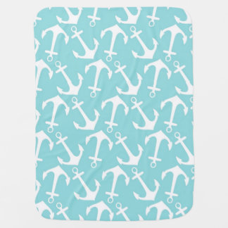 Anchors Away Baby Blanket