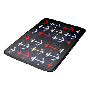 Anchors Away Bathroom Mat