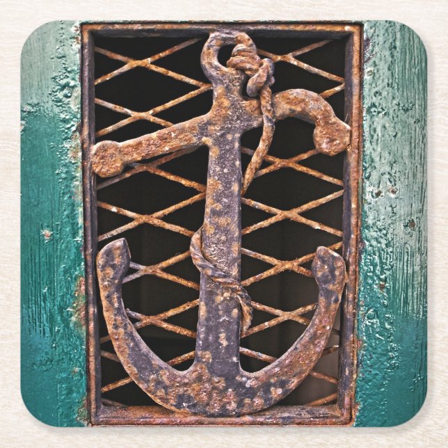 Anchor's Away - Doors of Italy Coaster (Front)