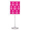 Anchors Away in Hot Pink | Table Lamp