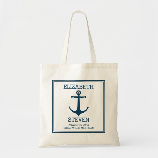 Anchors Away Tote Bag (Front)