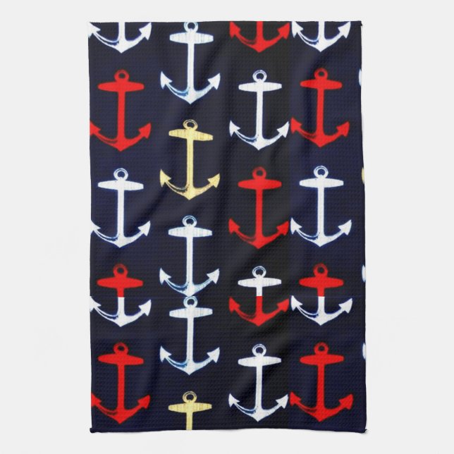 Anchors Away Towel (Vertical)