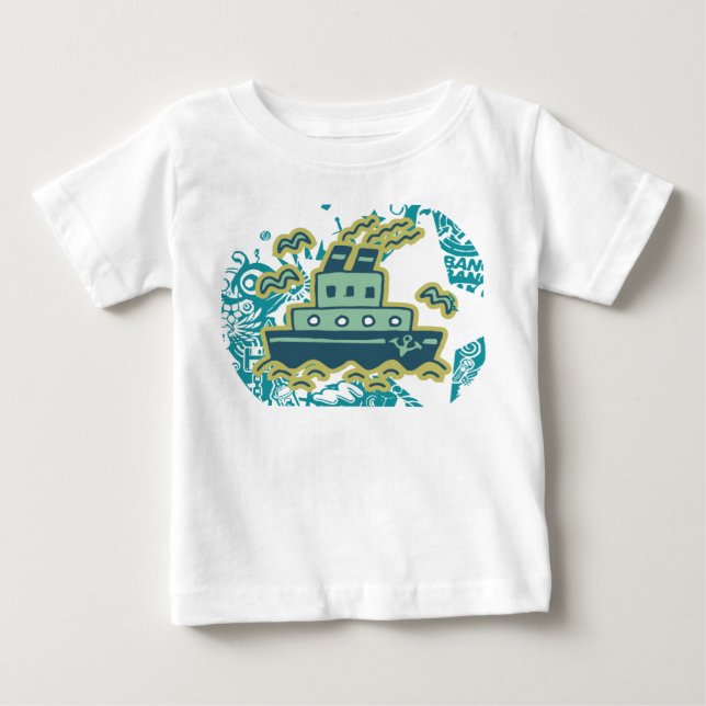 Anchors Away Tugboat Tshirts and GIfts (Front)