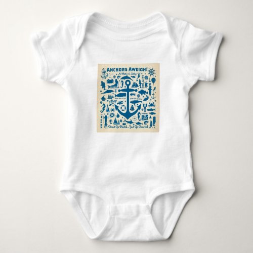 Anchors Aweigh Baby Bodysuit