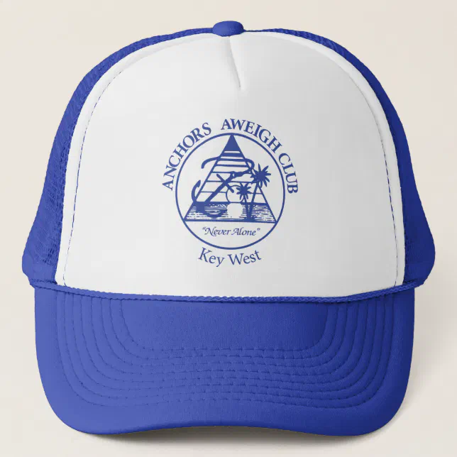 Anchors Aweigh Key West Baseball Cap Zazzle
