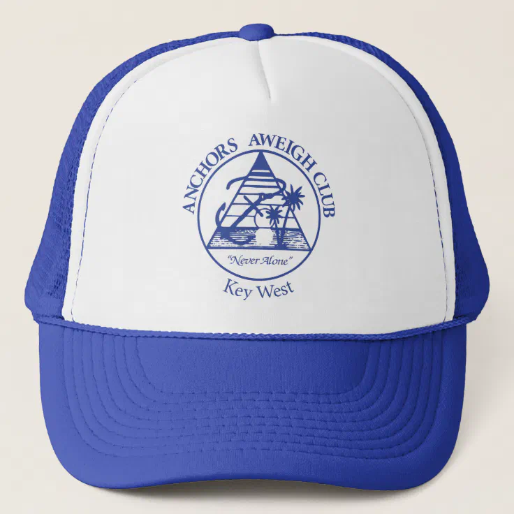 Anchors Aweigh Key West - Baseball Cap | Zazzle