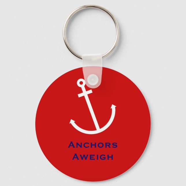 Anchors Aweigh Keychain (Front)