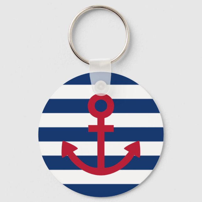 Anchors Aweigh Keychain (Front)