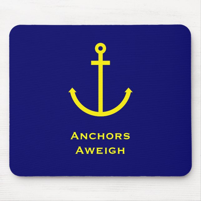 Anchors Aweigh Mouse Pad (Front)