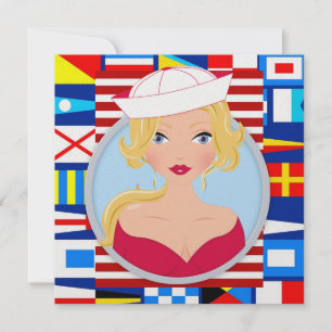 Anchors Aweigh! - SRF Invitation