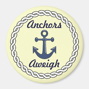 Anchors Aweigh Stateroom Door Marker Magnet