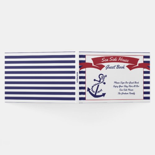 Anchors Aweigh Vacation Rental Guest Book