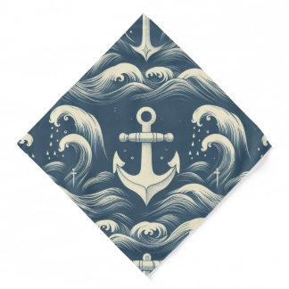 Anchors Down Deep Bandana