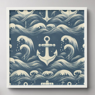 Anchors Down Deep Peel And Stick Photo Tile