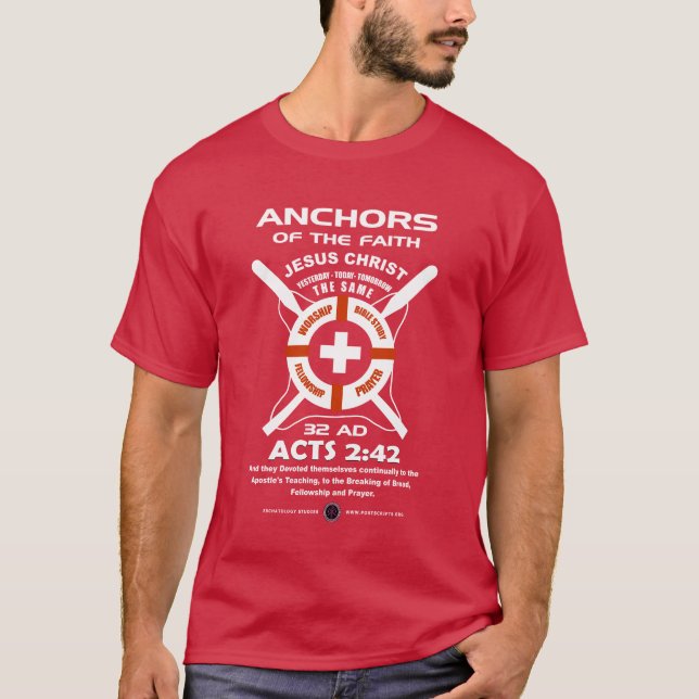 Anchors of the Faith T-Shirt (Front)