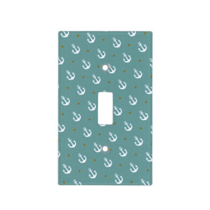 anchors pattern light switch cover