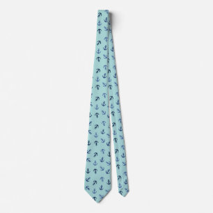 Anchors Summer Neck Tie