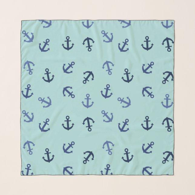 Anchors Summer Scarf (Front)