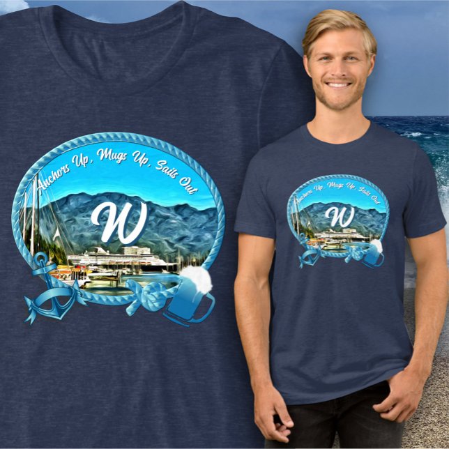 Anchors up, Mugs up, Sails out 0946  Tri-Blend Shirt (Creator Uploaded)
