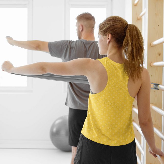 Anchors yellow tank top (Creator Uploaded)