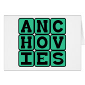 Anchovies, Pizza Topping (Front Horizontal)