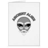 Ancient Alien Head Newsprint (Front)