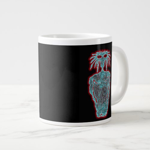 Ancient Alien Large Coffee Mug