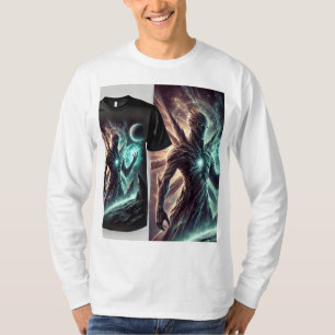 🗿 Ancient Alien Statue: Mystical Galactic Relics T-Shirt