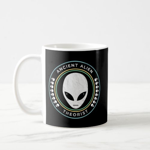 Ancient Alien Theorist Alien Head Coffee Mug