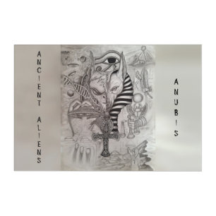 Ancient Aliens , Anubis Acrylic Print