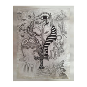 Ancient Aliens , Anubis Acrylic Print