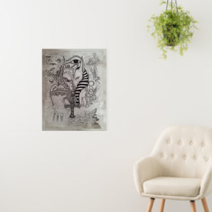 Ancient Aliens , Anubis Foam Board